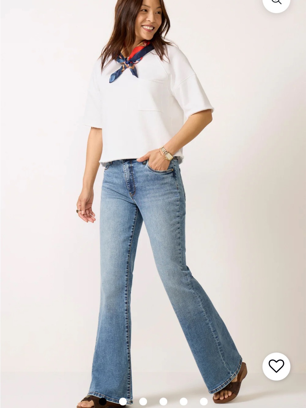 Kut from the Kloth Medium Blue Flare Jeans